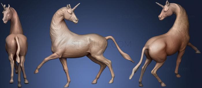 3D model Unicorn (STL)